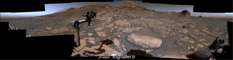 سنگ های مریخ از دید کاوشگر کنجکاوی