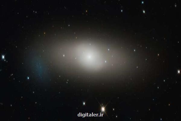 تصویر جدید هابل از یک کهکشان عدسی شکل