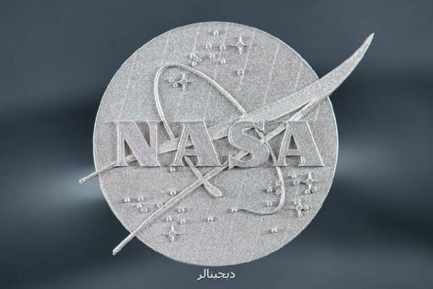 ساخت لوگوی ناسا با یک سوپرآلیاژ جدید چاپ سه بعدی