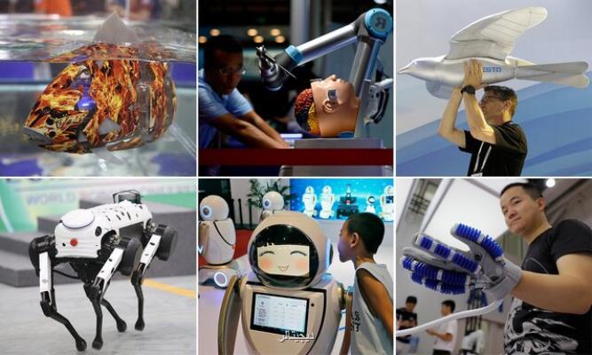 حضور ربات های پرنده، شناگر و جراح در چینبعلاوه تصاویر