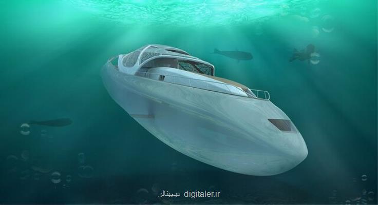 ساخت یك كشتی-زیردریایی لوكس توسط ایتالیایی ها بعلاوه تصاویر