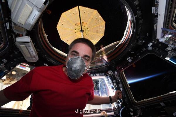 آماده شدن فضانورد ناسا برای بازگشت به زمین